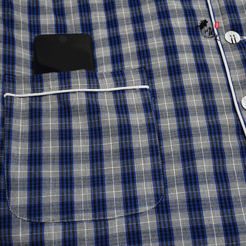 睡衣女秋冬外套纯棉老粗布长袖男女款保暖睡衣加厚夹棉家居服套装