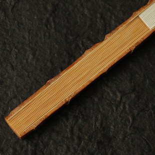 一物一拍精选18竹节罗汉竹老料十八罗汉文人折扇竹扇子文玩收藏竹