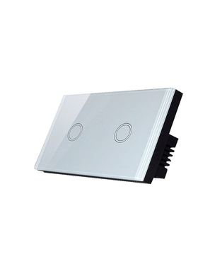 单火线长方形开关118120型触摸开关家用开关110v开关夜光显示开关
