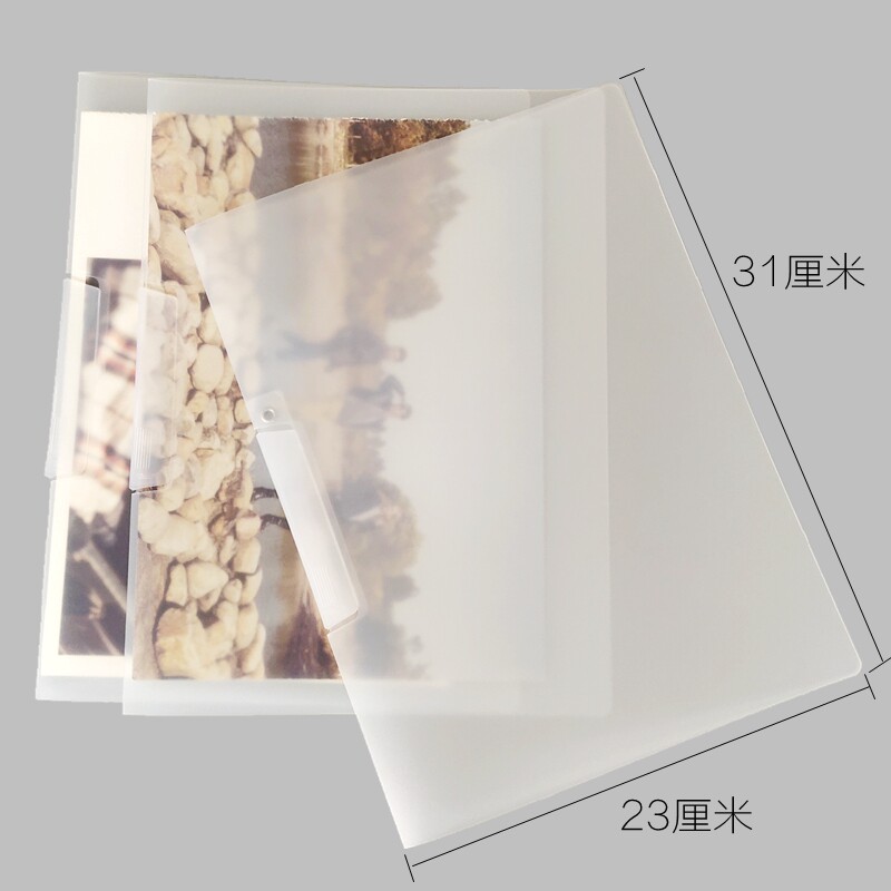 a4旋转拉杆文件夹侧开式抽杆夹拉边简历报表夹合同孕检单收纳夹本图片
