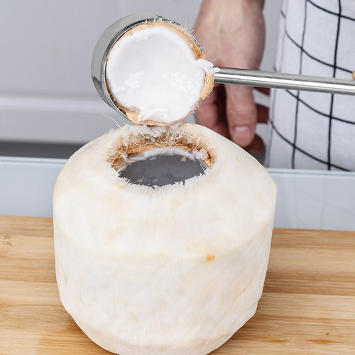 椰子开壳器家用开椰子神器青椰开大孔器吃椰子工具破壳取肉刀商用