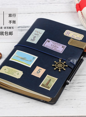 A5记事本小清新笔记本文具手帐本定制LOGO手记账本日记本子活页本