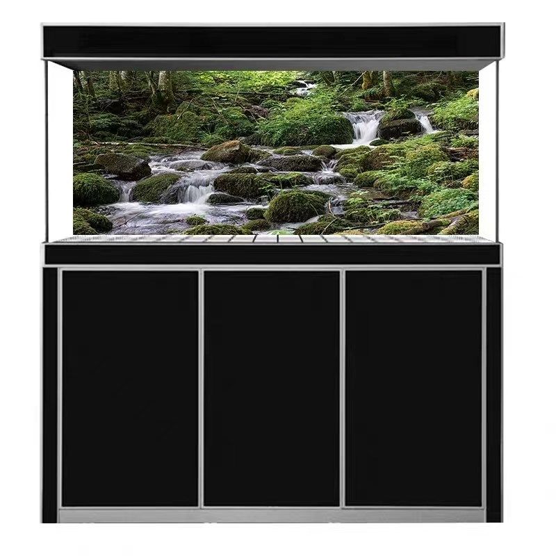 鱼缸背景纸画高清图3d立体壁纸森林风景山水系列,宠物/宠物食品及用品,底柜/落地缸,淘宝优惠券,粉丝福利购,淘宝优惠卷