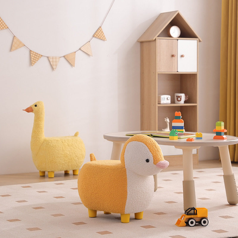 网红创意企鹅天鹅座椅客厅卧室装饰创意小板凳家用换鞋凳创意摆件,家居饰品,落地摆件,淘宝优惠券,粉丝福利购,淘宝优惠卷