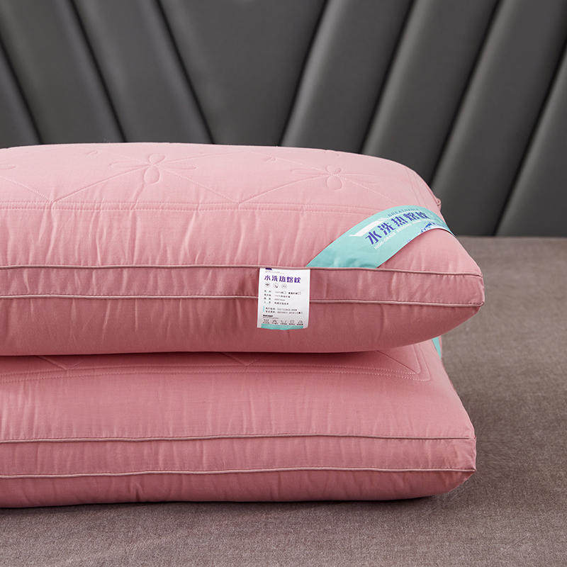 全棉枕头48X74单人中低枕芯男一只家用一对装高枕软护颈椎助睡眠