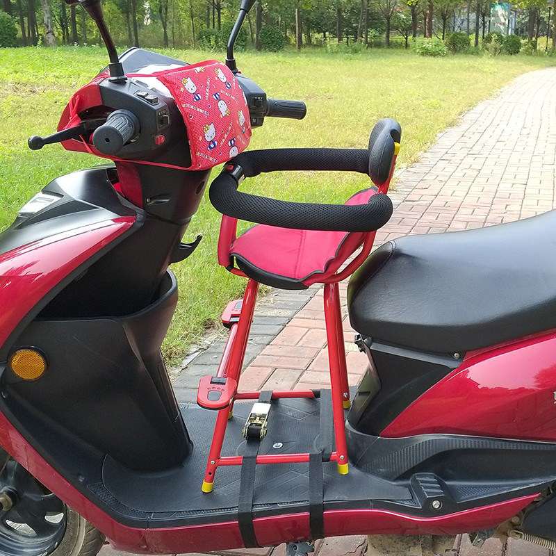电动车前置座椅电动踏板摩托车儿童座椅宝宝座椅婴儿小孩子车座凳
