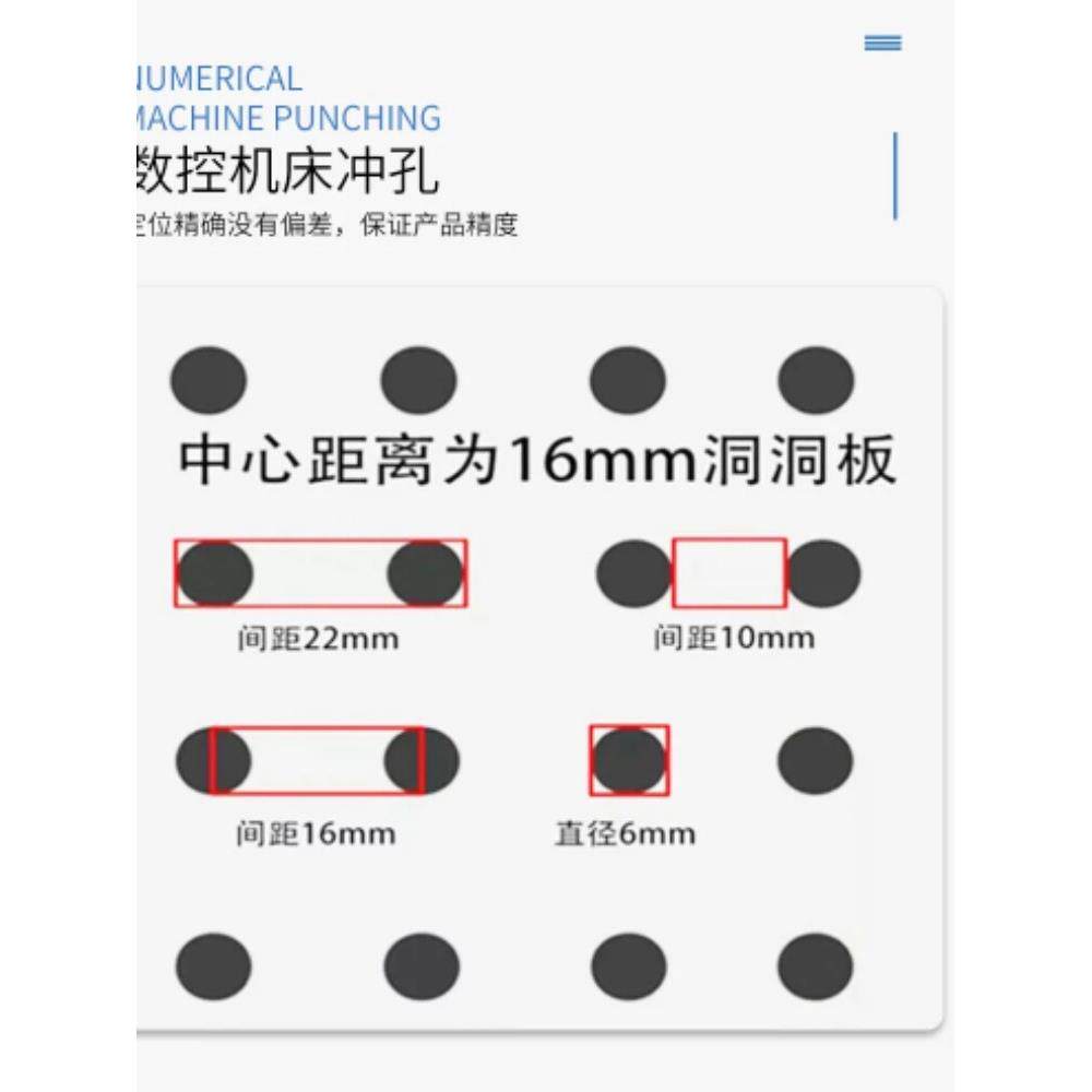 多孔板货架墙家用五金工具珠宝挂板多孔超市整理和存储展示