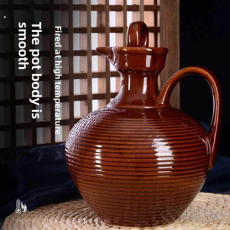 小酒壶,小油壶,家用大型陶瓷厨房用品,大长口,大容量,尖口,