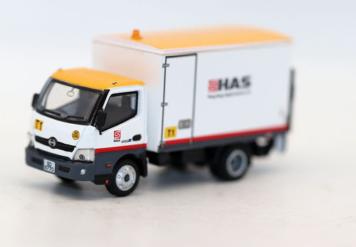 Tiny微影1/76 HINO 300 HAS日野300中小型货车香港机场服务车模型