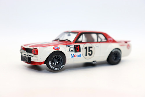 EBBRO 1/43日产Skyline GT-R KPGC10 赛车模型仿真合金车收藏摆件