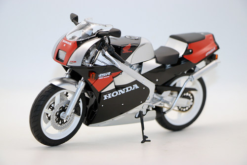Aoshima青岛社1/12 Honda 本田NSR250R摩托赛车模型经典复古摆件