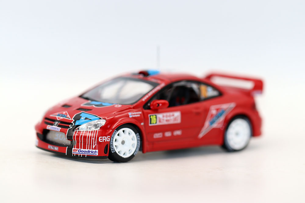 IXO 1/43合金车Peugeot 307 WR 标志307拉力赛车模型玩具车收藏