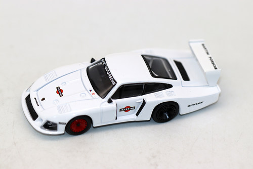 Para 1/64 保s时捷 935/78 白鲸 Moby Dick 1981赛车模型合金玩具