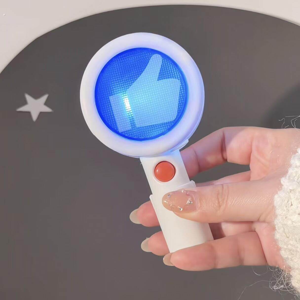 可发声对错牌发光电子举手牌搞怪创意转场拍照打卡道具送朋友礼物