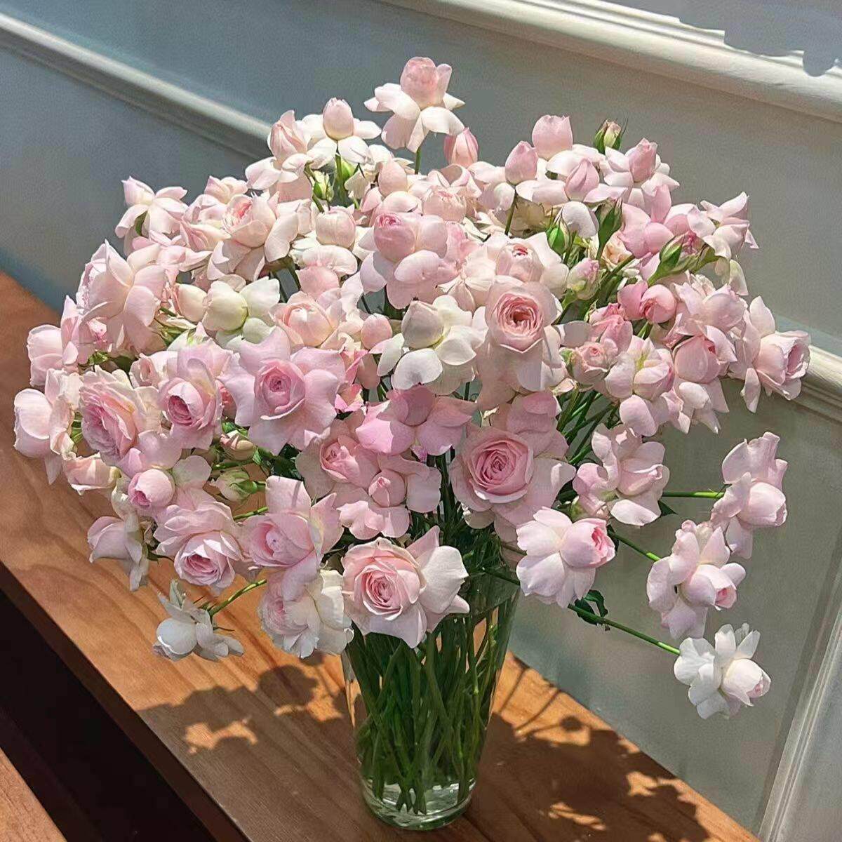 仙子之吻多头玫瑰稀有玫瑰花鲜花云南基地直发鲜切花花束