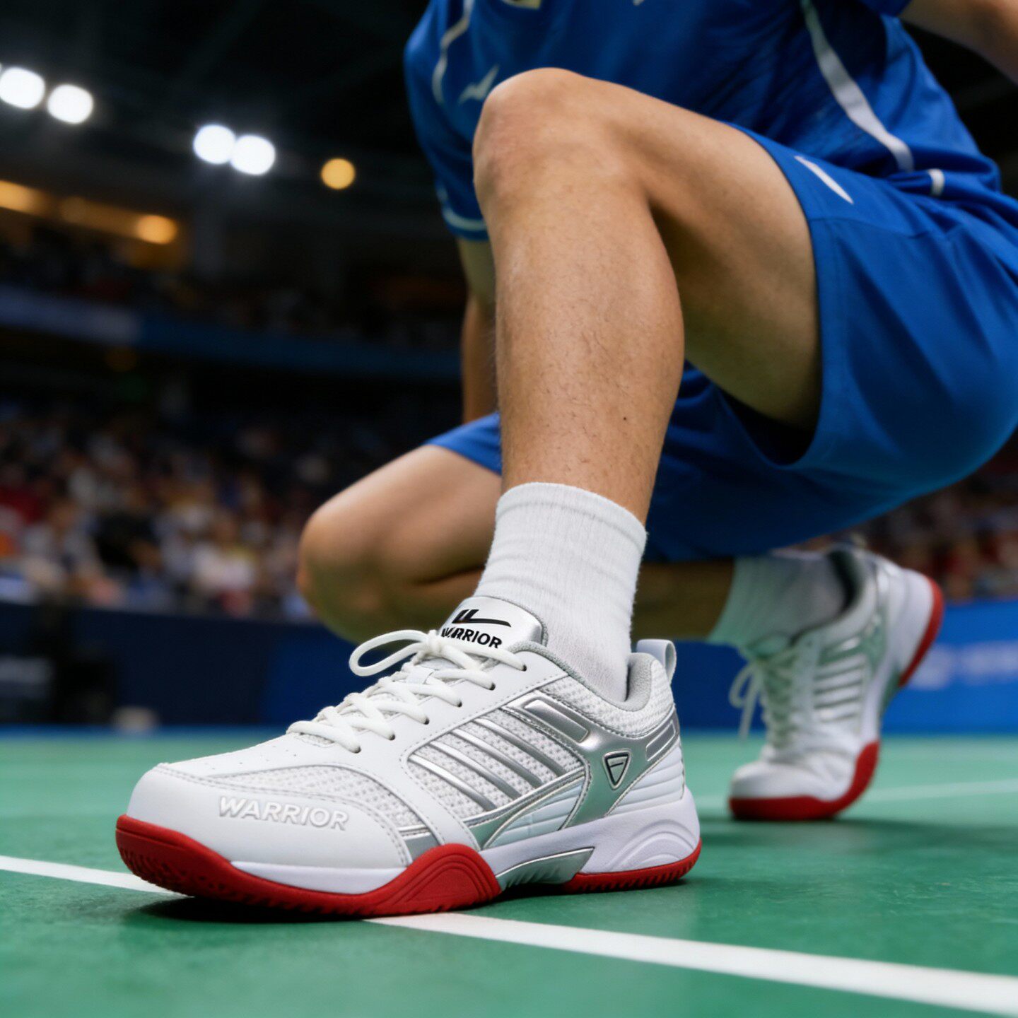 回力专业羽毛球鞋2026新款网面运动男女鞋同款低帮厚底减震比赛鞋