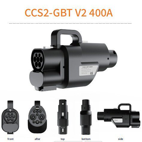 欧标CCS2转国标GBT直流转接头 400A CCS2 to GBT