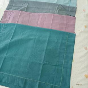 2025新款枕头套枕套枕头罩一对装48×74cm枕芯套纯色枕罩枕皮单个