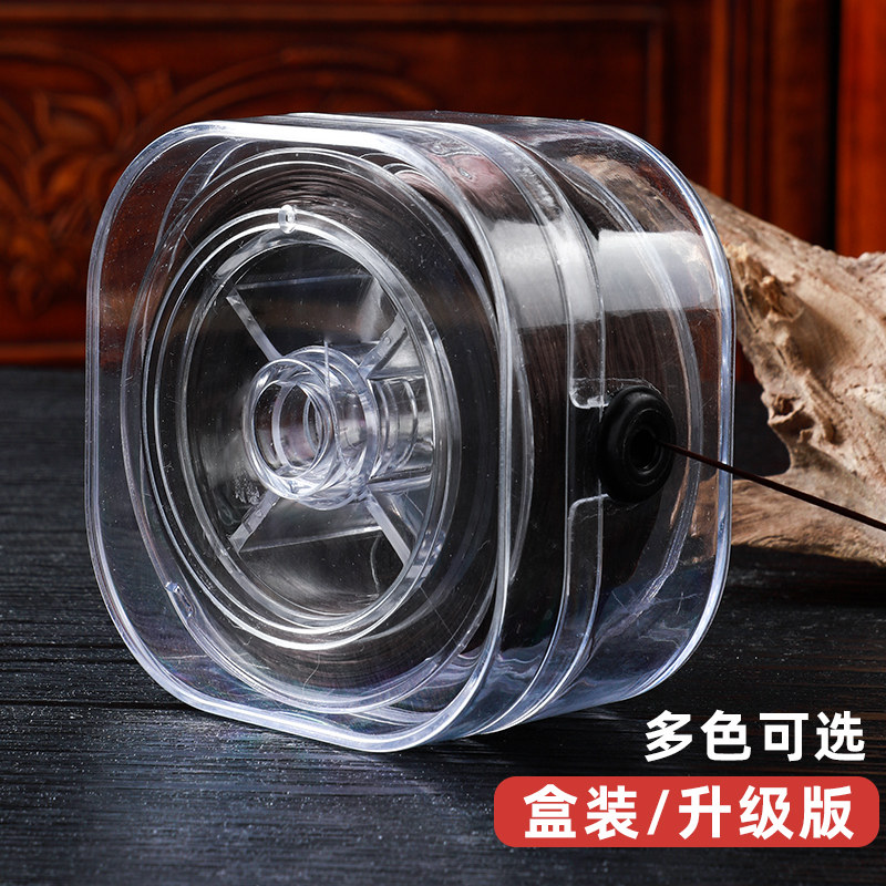 耐磨扁丝弹力线穿珠子的皮筋手串串珠绳珍珠文玩水晶手链牛筋升级