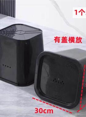 中蜂诱蜂桶土蜂养蜂桶黑色塑料桶引蜂蜜蜂桶中锋方形诱蜂桶带盖子