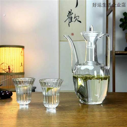 彷宋代贵妃茶壶小清干茶壶高价值耐热玻璃茶具绿茶冷冲茶壶家用茶
