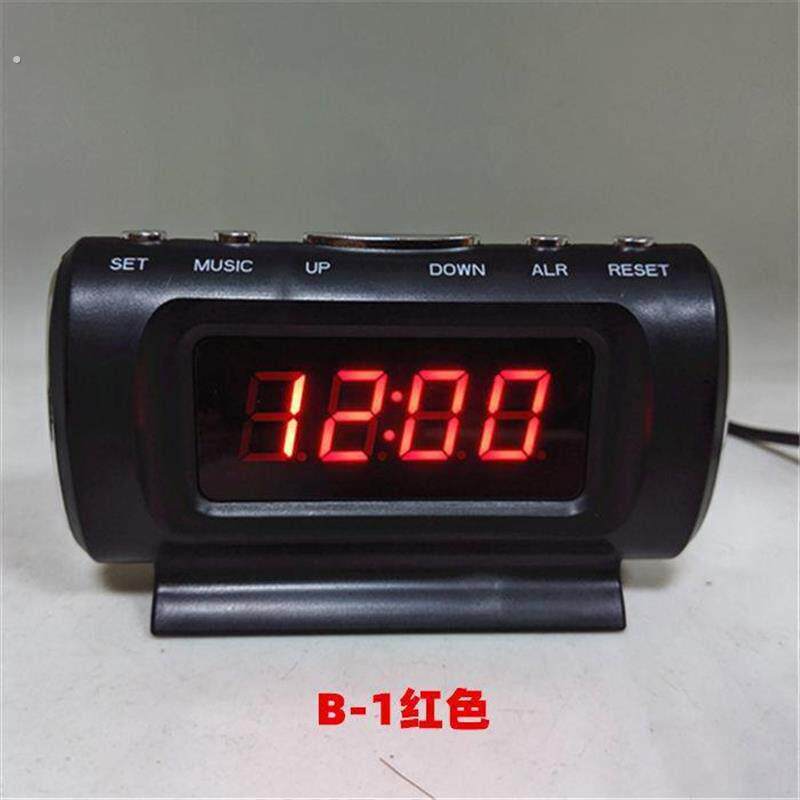 车载时用电子钟带夜光钟表车载时钟温度计车电子表车载表新品【1