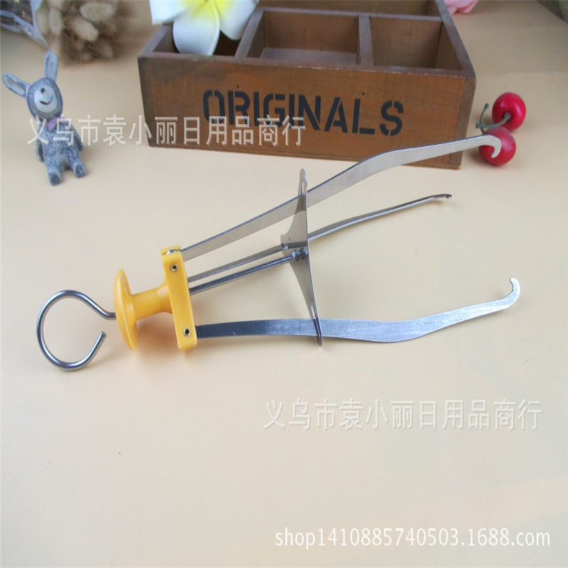 不锈钢三爪夹碗器提盘夹提碗器防烫碗碟夹多功能夹创意取碗盘夹