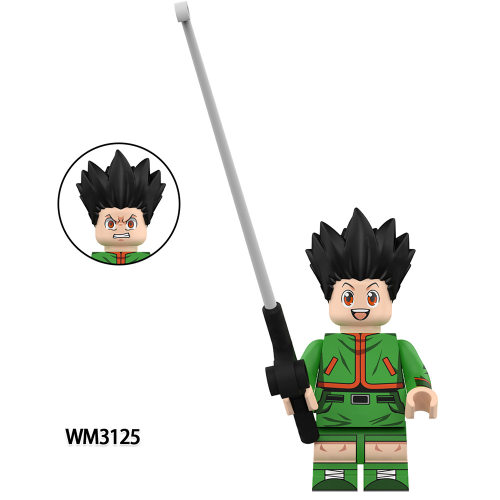 WM6234儿童拼装积木人仔玩具混批益智拼装人仔WM3125-WM3131