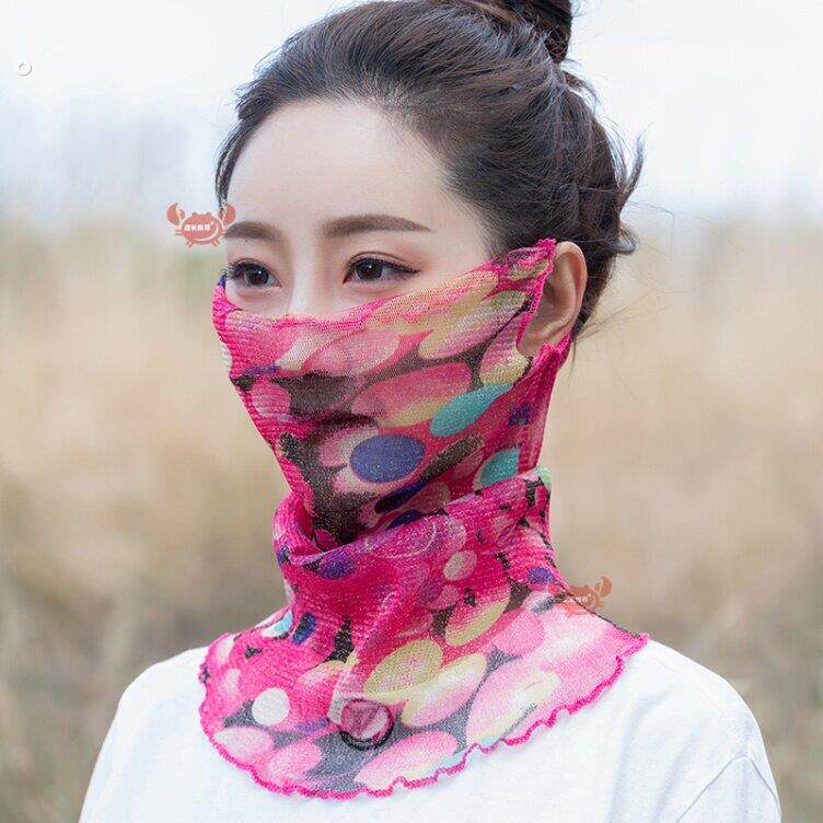 颈部防晒巾领圈围脖女士装饰品遮挡春夏丝巾飘带绑发脖子薄款可领