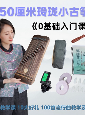正版玲珑11弦迷你古筝