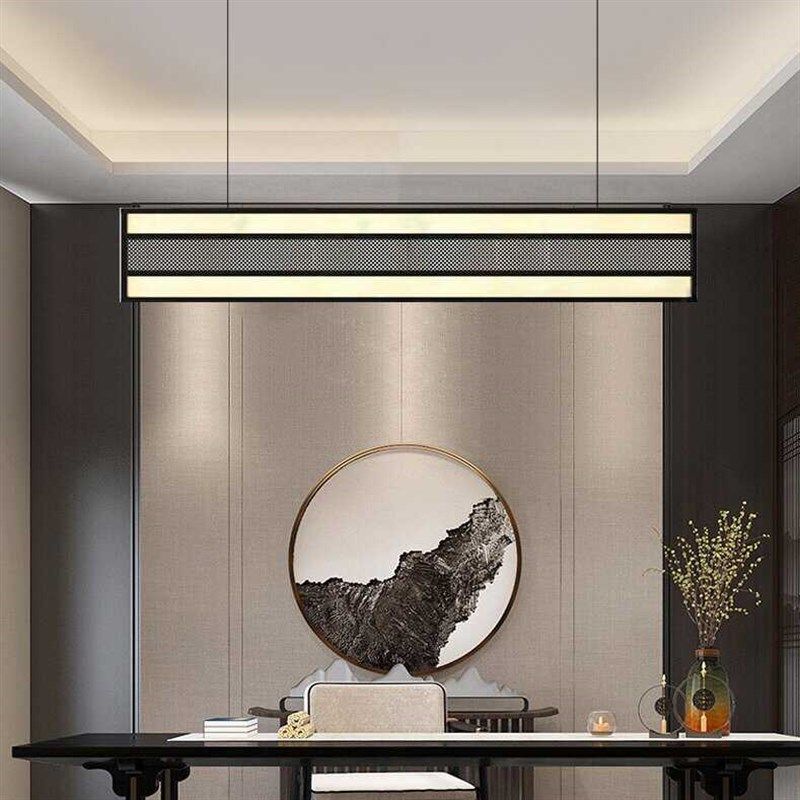 新中式复古禅意餐桌吊灯茶室别墅书房灯定制布艺餐厅创意吧台灯具,家装灯饰光源,餐厅吊灯,淘宝优惠券,粉丝福利购,淘宝优惠卷