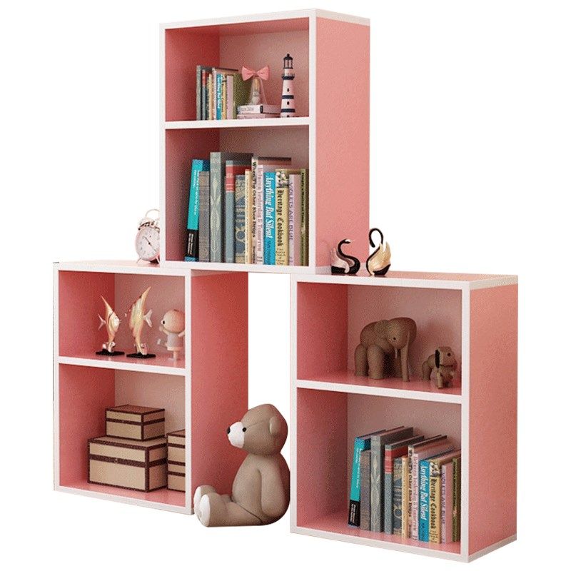 包邮两层书柜层板上下可调节简约自由组合学生书架儿童简易玩具柜,住宅家具,单个书柜,淘宝优惠券,粉丝福利购,淘宝优惠卷