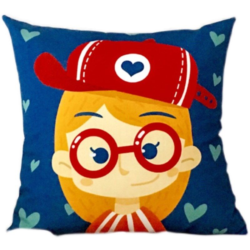 方形靠枕抱枕卡通动漫毛绒软萌可爱简约办公室卧室车载来图定做,居家布艺,靠垫/抱枕,淘宝优惠券,粉丝福利购,淘宝优惠卷