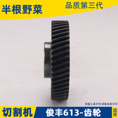 俊丰613钢材机齿轮力诺达513杉琦355D切割机8齿齿轮2850W齿轮配件