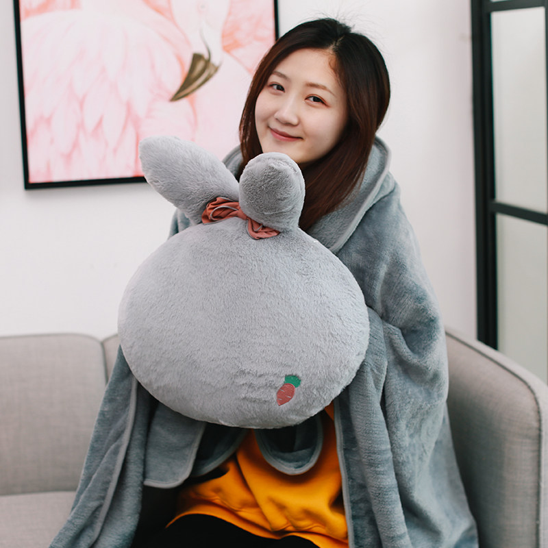 汽车抱枕被子两用午睡枕头加厚毯子二合一办公室车载靠枕四季通用,居家布艺,抱枕被,淘宝优惠券,粉丝福利购,淘宝优惠卷