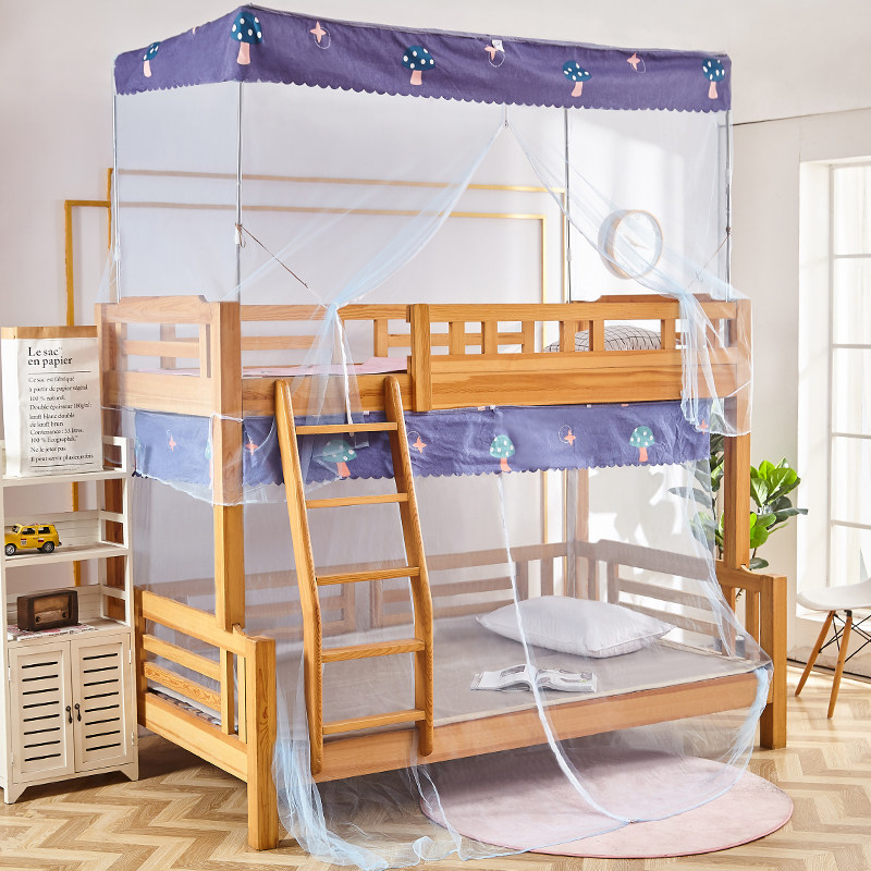 子母床蚊帐0.9上下铺梯形1.2m高低床1.35米双层1.5家用上下床加密,床上用品,蚊帐,淘宝优惠券,粉丝福利购,淘宝优惠卷