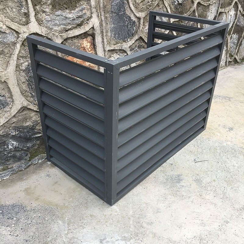 铝合金空调外机罩工厂定做室外防雨百叶窗通风口中央空调格栅护栏,电子/电工,室内新风系统,淘宝优惠券,粉丝福利购,淘宝优惠卷