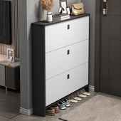 靠墙鞋 2022爆款 架 柜家用门口超薄大容量玄关柜一体入户新款 翻斗鞋