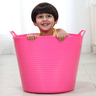伊润大号儿童洗澡桶 加厚塑料泡澡桶宝宝沐浴桶 洗澡盆浴盆0-10岁