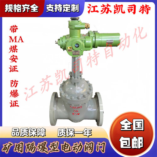 智能一体式 煤矿井下专用阀 MZ941H-25C-DN125矿用隔爆型电动闸阀