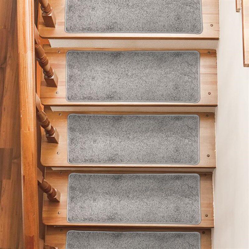 别墅旋转木楼梯防滑踏步垫loft复式室内加厚免胶自粘专用定制地毯,居家布艺,楼梯垫,淘宝优惠券,粉丝福利购,淘宝优惠卷