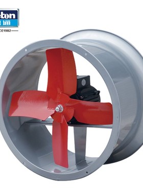 德通FB圆形轴流风机工业换气扇厨房强力抽风机壁式排气扇DF4B-4