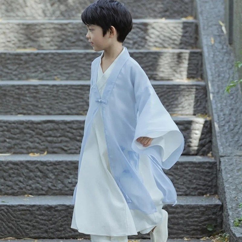 胧月仙侠男童汉服儿童唐装古装汉服孩礼服中国风童装唐装宋代春秋,童装/婴儿装/亲子装,汉服,淘宝优惠券,粉丝福利购,淘宝优惠卷
