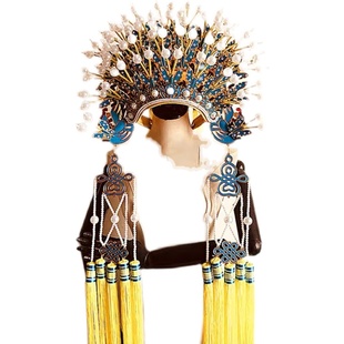 贵妃娘娘通用王母凤冠霞帔公主冠五凤冠手工点绸点翠高档戏曲