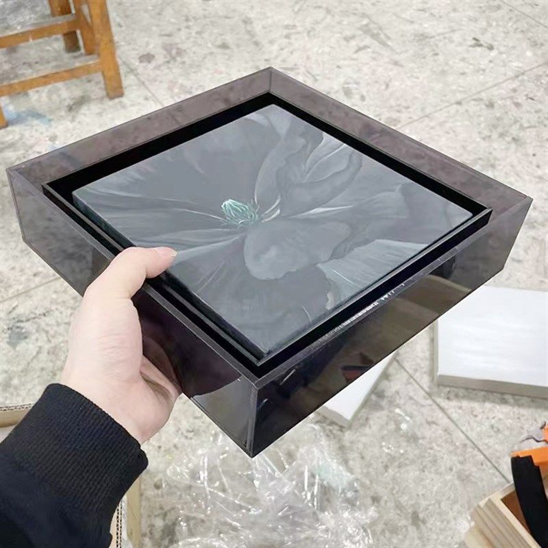 亚克力相框挂墙a3A4油画4k八8K开水彩素描油画外框装裱12寸框架