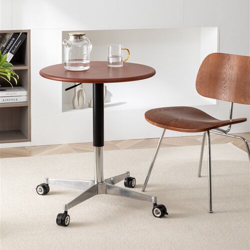 升降金属脚家用办公商用台脚可移动十字脚高度可调咖啡桌脚B04