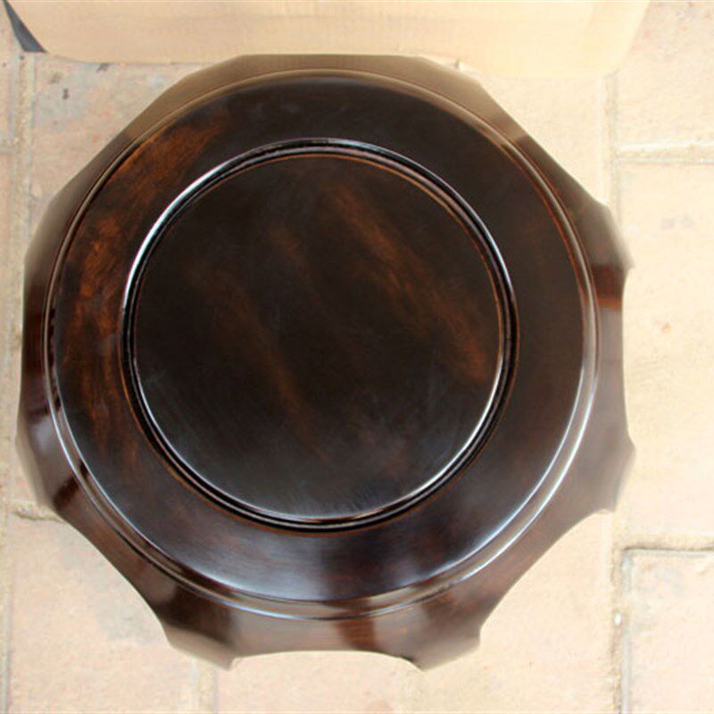 黑檀木黑木圆形矮凳黑色实木鼓墩中式古典坐墩客厅茶几圆凳子鼓凳,住宅家具,鼓墩/绣墩,淘宝优惠券,粉丝福利购,淘宝优惠卷