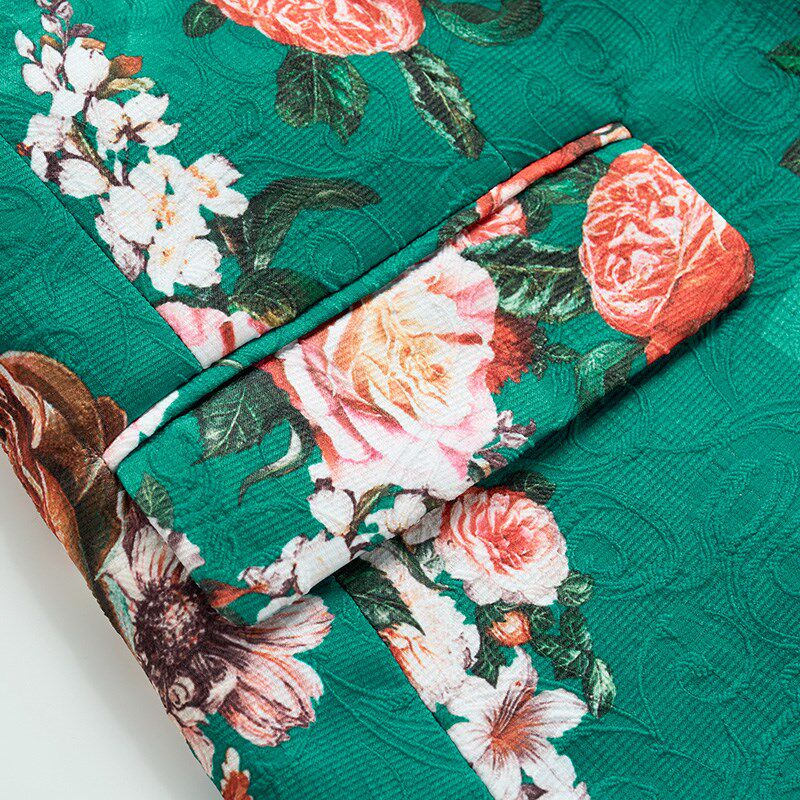 春秋季中国风男式单西外套加大码修身宴会主持人礼服舞台表演西服