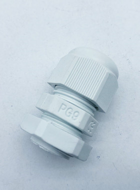 100个电缆防水接头PG7/9/11/13.5/16/19/21/25/29/36/42 黑白色