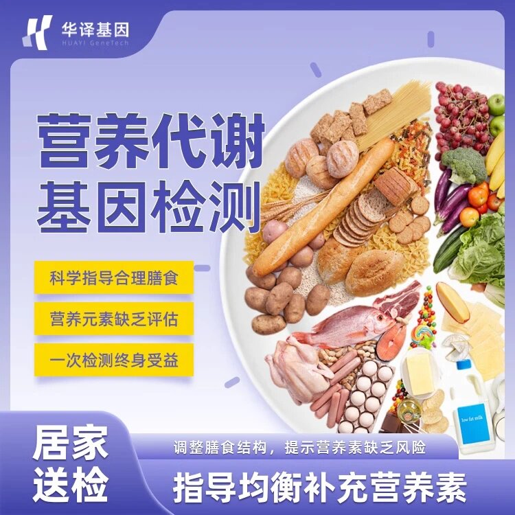 华译基因营养代谢基因检测 儿童营养元素补充指导（32项)儿童体检